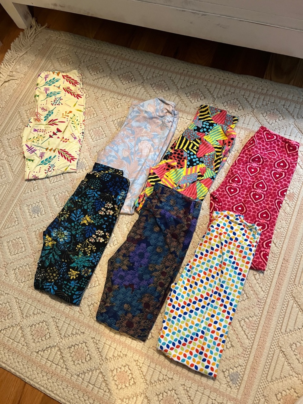 LuLaRoe Colorful Patterned Leggings Collection - Multicolor Prints